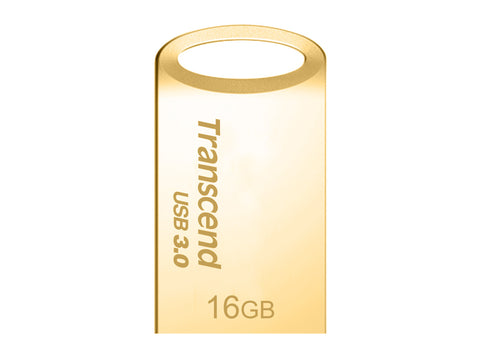 Флаш памет Transcend 16GB JetFlash 710 USB 3.1/3.0, read-write: up to 90MBs, 12MBs, Gold Plating