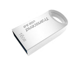 Флаш памет Transcend 16GB JetFlash 710 USB 3.1/3.0, read-write: up to 90MBs, 12MBs, Silver Plating