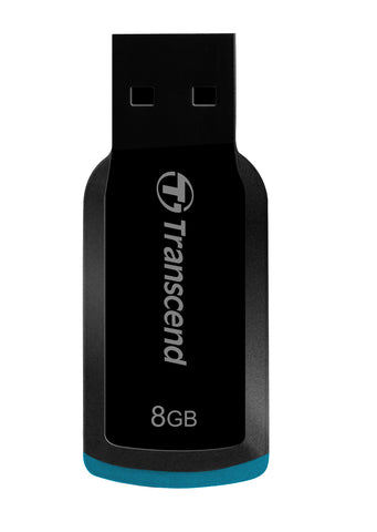 Флаш памет Transcend  8GB JetFlash 360 Hi-Speed USB 2.0, read-write: up to 16MBs, 6MBs, Light Blue