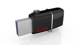 Флаш памет SanDisk Ultra OTG for Android Dual USB Drive 64GB, USB 3.0/micro-USB Interface, read speed: up to 150 MB/s