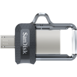 Флаш памет SanDisk Ultra OTG for Android Dual USB Drive M3.0 64GB, USB 3.0/micro-USB Interface, read speed: up to 150 MB/s