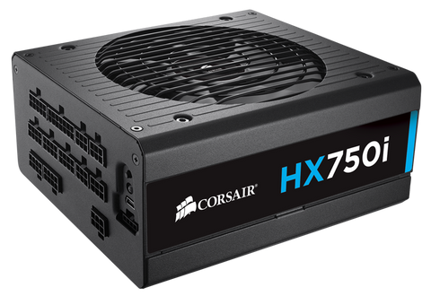 Захранване Corsair PSU Corsair HX Series 750 Watt 80+ Platinum, Fully Modular, EU Version (10 years warranty)