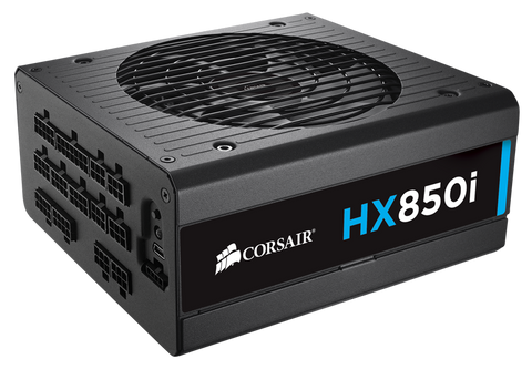 Захранване Corsair PSU Corsair HX Series 850 Watt 80+ Platinum, Fully Modular, EU Version (10 years warranty)