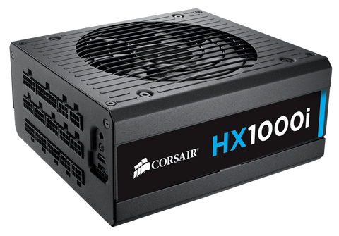 Захранване Corsair PSU Corsair HX Series 1000 Watt 80+ Platinum, Fully Modular, EU Version (10 years warranty)