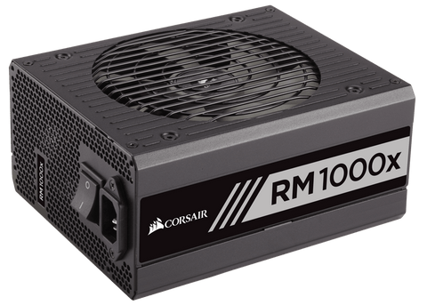 Захранване Corsair Enthusiast Series RM1000x Power Supply, Fully Modular 80 Plus Gold 1000 Watt, EU Version (10 years warranty)