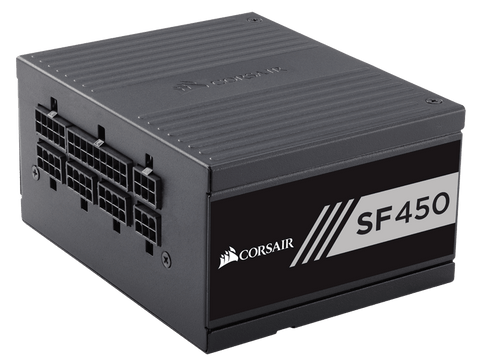Захранване Corsair High Performance SFX SF450, Modular Power Supply, Fully Modular 80 Plus Gold, EU Version