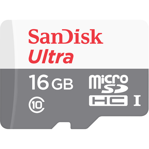 Памет SanDisk Ultra Android microSDHC 16GB 48MB/s Class 10 UHS-I, read: up to 48MB/s