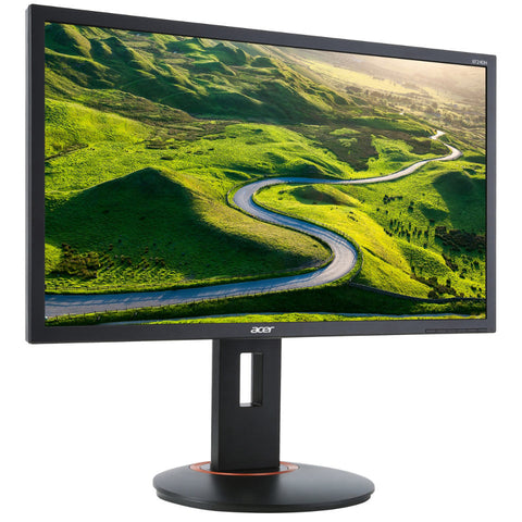 Monitor Acer XF240Hbmjdpr 61cm (24") Wide, 16:9 FHD, FreeSync 1ms 100M:1 ACM 350nits LED DVI-DL HDMI(MHL) DP MM Height adj. Pivot EURO/UK EMEA TCO6.0 Black Acer EcoDisplay, 2 years