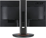 Monitor Acer XF240Hbmjdpr 61cm (24") Wide, 16:9 FHD, FreeSync 1ms 100M:1 ACM 350nits LED DVI-DL HDMI(MHL) DP MM Height adj. Pivot EURO/UK EMEA TCO6.0 Black Acer EcoDisplay, 2 years