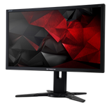 Monitor Acer Predator XB240HBbmjdpr 61cm (24") 144Hz 1ms 100M:1 ACM 350nits LED DVI HDMI(MHL) DP MM Height adj. Pivot EURO/UK EMEA MPRII Black Predator Acer EcoDisplay