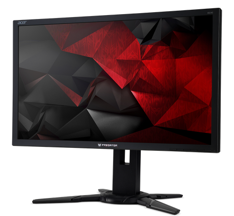 Monitor Acer Predator XB240HBbmjdpr 61cm (24") 144Hz 1ms 100M:1 ACM 350nits LED DVI HDMI(MHL) DP MM Height adj. Pivot EURO/UK EMEA MPRII Black Predator Acer EcoDisplay