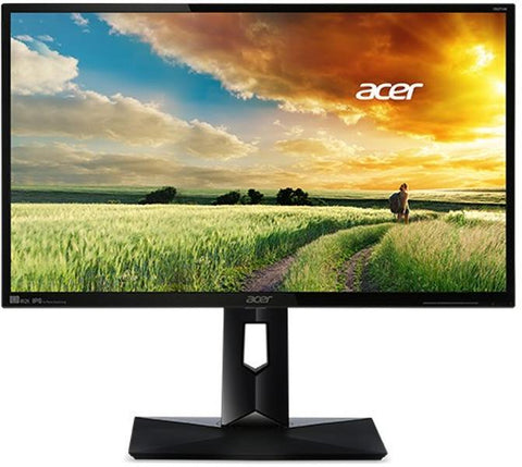 Monitor Acer CB271HKAbmidprx 69cm (27") Wide 16:9 ZeroFrame, UHD 4K2K 3840x2160@60Hz;IPS LED, Rsp time  4ms (G to G), Dynamic Contrast ratio 100M:1, ACM, Brightness 300nits, 1x DVI(Dual Link), 1x HDMI 2.0 (HML), 1x DisplayPort(v1.2)  MM Audio In/Out, He