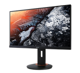 Monitor Acer XF270HAbmidprzx 69cm (27'') Wide, 16:9 FHD, ZeroFrame FreeSync 240Hz 1ms 100M:1 ACM 400nits LED DVI-DL HDMI DP MM USB 3.0 Hub(1up 4down) Audio In/Out Height adj. Pivot EURO/UK EMEA MPRII Black Acer EcoDisplay, 2 years