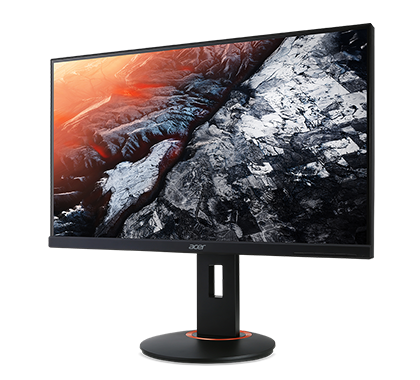 Monitor Acer XF270HAbmidprzx 69cm (27'') Wide, 16:9 FHD, ZeroFrame FreeSync 240Hz 1ms 100M:1 ACM 400nits LED DVI-DL HDMI DP MM USB 3.0 Hub(1up 4down) Audio In/Out Height adj. Pivot EURO/UK EMEA MPRII Black Acer EcoDisplay, 2 years
