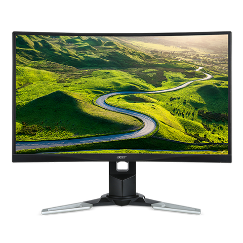 Monitor Acer XZ271Abmiiphzx 69cm (27") Curved 1800R ZeroFrame 1ms MPRT 100M:1 ACM 144Hz FreeSync 250nits LED 2xHDMI(2.0) DP(1.2) MM Audio out Headphone Hook USB 3.0 Hub(1up 4down) Height adj. EURO/UK EMEA MPRII Black Acer EcoDisplay