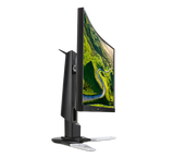 Monitor Acer XZ271Abmiiphzx 69cm (27") Curved 1800R ZeroFrame 1ms MPRT 100M:1 ACM 144Hz FreeSync 250nits LED 2xHDMI(2.0) DP(1.2) MM Audio out Headphone Hook USB 3.0 Hub(1up 4down) Height adj. EURO/UK EMEA MPRII Black Acer EcoDisplay