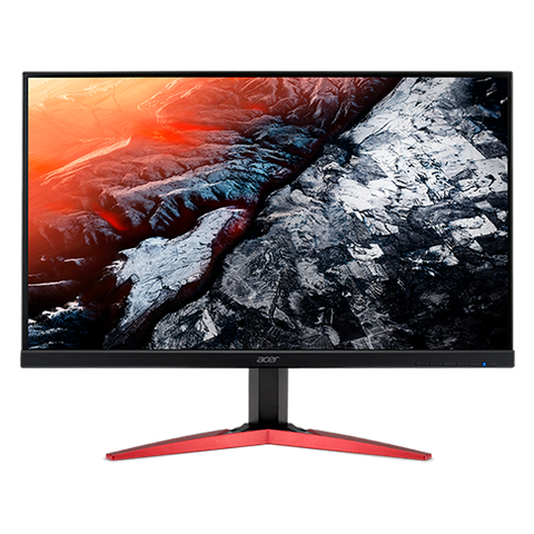 Monitor Acer KG271Cbmidpx 69cm (27") ZeroFrame FreeSync 1ms 144Hz 100M:1 ACM 400nits LED DVI HDMI, DP(1.2) Speakers Audio in/out EURO/UK EMEA MPRII Black/Red Acer EcoDisplay