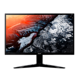 Monitor Acer KG251QFbmidpx 62cm (24.5") ZeroFrame FreeSync 144Hz 1ms 100M:1 ACM 400nits LED DVI-DL HDMI DP Speakers Audio out EURO/UK EMEA MPRII Black Acer EcoDisplay