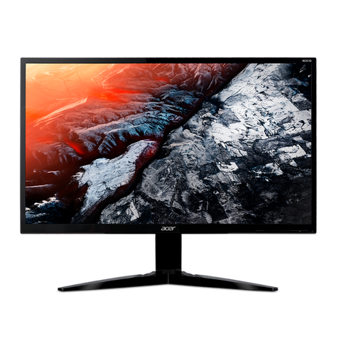 Monitor Acer KG251QFbmidpx 62cm (24.5") ZeroFrame FreeSync 144Hz 1ms 100M:1 ACM 400nits LED DVI-DL HDMI DP Speakers Audio out EURO/UK EMEA MPRII Black Acer EcoDisplay