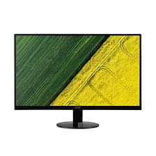 Monitor Acer SA240Ybid, (IPS), 23.8" (60cm), Format: 16:9, Resolution: Full HD (1920x1080), Non glare IPS, ZeroFrame, Response time: 4 ms (G to G), Contrast: 100M:1, Brightness: 250 cd/m2, Viewing Angle: 178°/178°, VGA, HDMI, DVI, Acer Adaptive Contrast