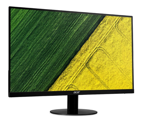 Monitor Acer SA230bid (IPS LED), 23" (58 cm), Format: 16:9, Resolution: Full HD 1920x1080@60Hz, Response time: 4 ms, Contrast: 100M:1, Brightness: 250 cd/m2, Viewing Angle: 178°/178°, VGA, DVI, HDMI, ZeroFrame, Ultra-thin & ZeroFrame, Acer EcoDisplay, B
