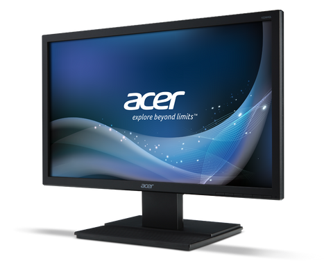Monitor Acer V226HQLBbd, LED, 21.5" (55 cm), Format: 16:9, Resolution: Full HD (1920х1080), Response time: 5 ms, Contrast: 100M:1, Brightness: 200 cd/m2, Viewing Angle: 90°(H) / 65° (V)°, VGA, DVI, Energy Star 6.0, Acer ComfyView, Acer EcoDisplay, Acer