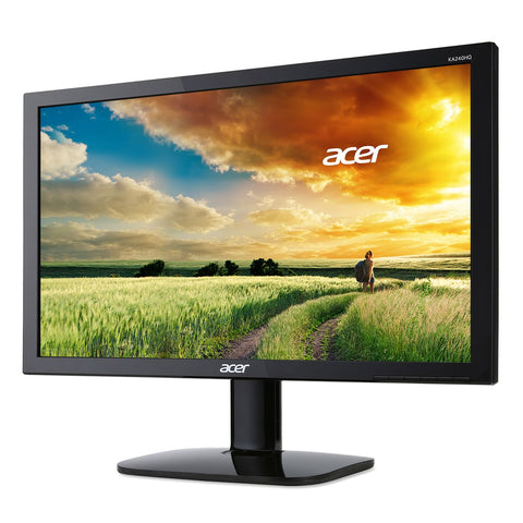 Monitor Acer KA220HQbid (LED), 21.5" (55 cm), Format: 16:9, Resolution: Full HD (1920х1080), Resp. time: 5 ms, Contrast: 100M:1, Brightness: 200 cd/m2, Viewing Angle: 90°/65°, Panel type:TN, VGA, DVI, HDMI, Energy Star 6.0, Acer ComfyView, Acer EcoDispl