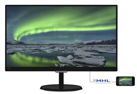 Philips 23" IPS монитор с Flickr Free, 1920x1080 5ms, 250cd/m2 VGA, DVI, HDMI