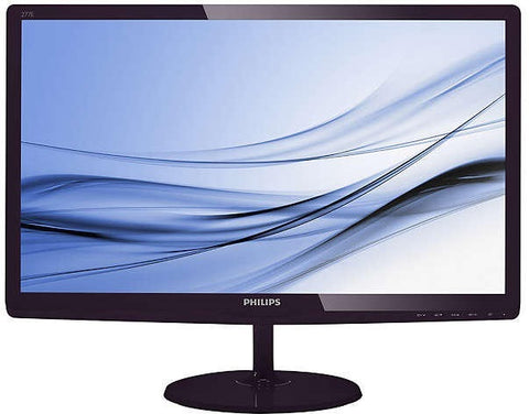 Philips 27" LED monitor 1920x1080 FullHD 16:9 2ms Smart Response 250cd/m2 20 000 000:1, VGA/DVI-D/MHL-HDMI, Speakers