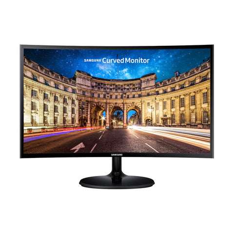 Monitor Samsung C24F390F Curved 23.5" LED, Full HD (1920x1080), Brightness: 250cd/m2, Contrast: 3000:1, Response time: 4ms, Viewing Angle: 178°/178° , D-SUB, HDMI,  Black
