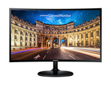 Monitor Samsung C27F390F Curved 27" LED, Full HD (1920x1080), Brightness: 250cd/m2, Contrast: 3000:1, Response time: 4ms, Viewing Angle: 178°/178° , D-SUB, HDMI,  Black