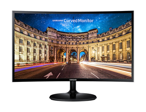 Monitor Samsung C27F390F Curved 27" LED, Full HD (1920x1080), Brightness: 250cd/m2, Contrast: 3000:1, Response time: 4ms, Viewing Angle: 178°/178° , D-SUB, HDMI,  Black