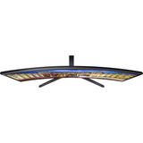 Monitor Samsung C27F396F Curved 27" LED, Full HD (1920x1080), Brightness: 250cd/m2, Contrast: 3000:1, Response time: 4ms, Viewing Angle: 178°/178° , D-SUB, HDMI,  Black