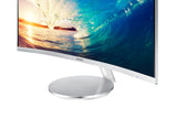 Monitor Samsung C27F591F Curved 27" LED, Full HD (1920x1080), Brightness: 250cd/m2, Contrast: 3000:1, Response time: 4ms, Viewing Angle: 178°/178° , D-SUB, HDMI, DP, Speakers, Silver