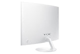 Monitor Samsung C32F391F Curved 31.5" LED, Full HD (1920x1080), Brightness: 250cd/m2, Contrast: 3000:1, Response time: 4ms, Viewing Angle: 178°/178° , HDMI, DP,  Glossy White