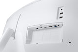 Monitor Samsung C34F791W Curved 34" LED, WQHD (3440x1440) 100Hz, Brightness: 300cd/m2, Contrast: 3000:1, Response time: 4ms, Viewing Angle: 178°/178° , 2xHDMI, DP, USB, Stereo Speakers, Glossy White