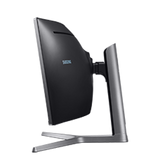 Monitor Samsung C49HG90D Curved 48.9" LED, Ultra HD (3840x1080) 144Hz, Brightness: 350cd/m2, Contrast: 3000:1, Response time: 1ms, Viewing Angle: 178°/178° , 2xHDMI, DP, Headphone jack, Black (Matt)