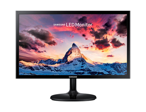 Monitor Samsung S22F350F 21.5" LED, Full HD (1920x1080), Brightness: 200cd/m2, Contrast: 1000:1, Response time: 5ms, Viewing Angle: 170°/160° , D-SUB, HDMI, Glossy Black (+ HDMI Cable)