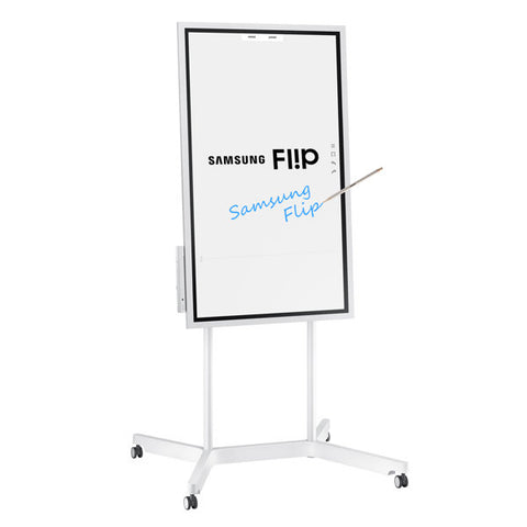 Samsung Flip WM55H, 55" digital touch flipchart , 4K UHD 3840 x 2160 (16:9) , Contrast: 4700:1, Viewing Angle: 178/178, Brightness: 300 cd/m2, Video: HDMI, 2xUSB 2.0, NFC, Stereo Speakers, Player: (Quad Core CPU 4 x 1.7GHz, 3GB RAM, 8GB ROM )
