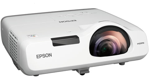 Multimedia Projector EB-530, Projectors, Short Distance/Nogaming, XGA, 1024 x 768, 4:3, 3,200 lumen-1,800 lumen (economy), 3,200 lumen - 1,800 lumen (economy) In accordance with ISO 21118:2012, 16,000 : 1, Stereo mini jack audio in (2x), Ethernet interf