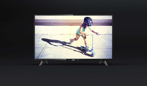 Philips 43" FHD TV, DVB-T2/C/S2FHD, Digital Crystal Clear, 50Hz FR, Micro Dimming, Superior Sound, 16W, 2x HDMI 1.4, 1x USB2.0, A+
