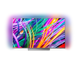 Philips 49" UHD,  DVB T/C/T2/T2-HD/S/S2 , Android TV, Ambilight 3, Ultra, Micro Dimming Pro, 1600 PPI, DTS-HD Premium Sound 20W,  Silver