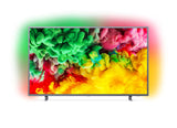 Philips 50" Ultra HD, Ambilight 3, DVB-T2/C/S2, HDR+, SmartTV, Saphi, Quad Core, 4GB, Pixel Precise Ultra HD, 1100 PPI, Natural Motion, 100Hz FR, Micro Dimming PRO, 20W, HEVC UHD broadcast, VP9 (4k youtube), HEVC (4k Netflix), 4x HDMI 2.0, 1x USB3.0 + 2