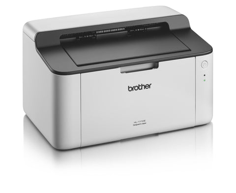 Laser Printer BROTHER HL1110E, Compact design, 20 ppm, 2400x600dpi, Full-speed USB 2.0 interface , GDI, 150 paper input tray