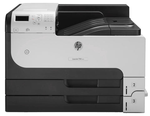 Принтер HP LaserJet Enterprise 700 Printer M712dn A3+  40 ppm  10.5 sec 512 MB max 1 GB800 MHz duplex 10/100/1000 Base TX    100000 стр. / месец