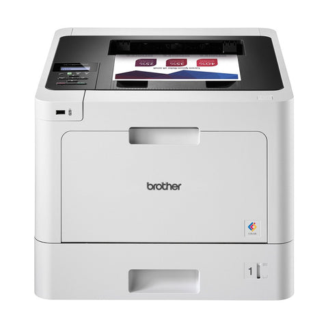 Color Laser Printer BROTHER HLL8260CDW, Wireless Colour Laser Printer, 31 ppm, Max paper input 1050 sheets, Built-in Ethernet 10Base-T/100Base-TX/1000Base-T, High Yield Toner, Brother´s iPrint&Scan, Plugin - Android, Google Cloud, Mopria, Airprint