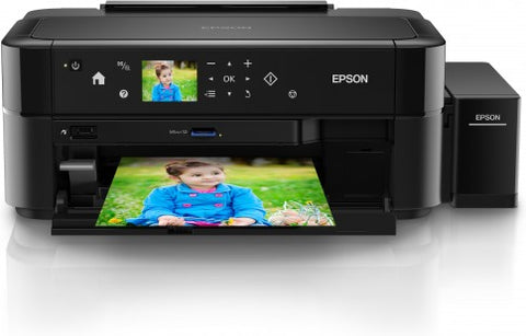 InkJet Printer EPSON L810, Consumer/Plain, Letter, 6 Ink Cartridges, CYlMKlCM, Print, Manual, 5,760 x 1,440 dpi, 38 Pages/min Color (plain paper), 37 Pages/min Monochrome (plain paper), 12 Seconds per 10 x 15 cm photo