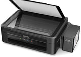Multifunctional Inkjet Device EPSON L382, Ink tank system, Letter, 4 Ink Cartridges, KCYM, Print, Scan, Copy, Manual, 5,760 x 1,440 dpi, 15 Pages/min Colour (plain paper), 33 Pages/min Monochrome