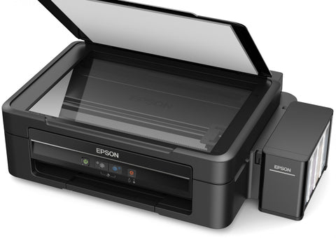 Multifunctional Inkjet Device EPSON L382, Ink tank system, Letter, 4 Ink Cartridges, KCYM, Print, Scan, Copy, Manual, 5,760 x 1,440 dpi, 15 Pages/min Colour (plain paper), 33 Pages/min Monochrome