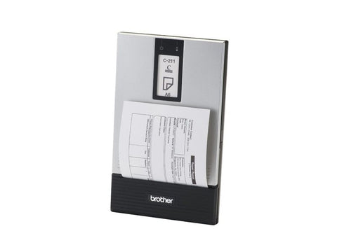 Mobile BROTHER Wireless Printer  -  format A6 with USB, Bluetooth, and IrDA Interfaces